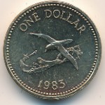 Bermuda Islands, 1 dollar, 1983