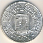 Доминиканская республика, 1 песо (1972 г.)