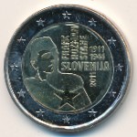 Slovenia, 2 euro, 2011