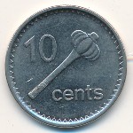 Фиджи, 10 центов (2009–2010 г.)