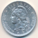 Argentina, 50 centavos, 1881–1883