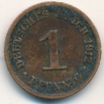 Германия, 1 пфенниг (1890–1915 г.)