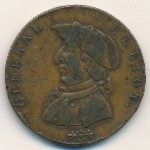 Birmingham, 1/2 penny, 1792