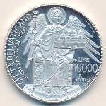 Vatican City, 10000 lire, 2000