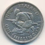 New Zealand, 1 shilling, 1933–1935