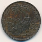 New Zealand, 1 penny, 1881