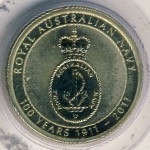 Australia, 1 dollar, 2011