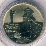 Australia, 1 dollar, 2012