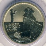 Australia, 1 dollar, 2012