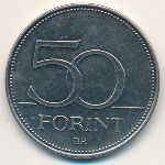 Венгрия, 50 форинтов (1992–2008 г.)