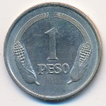 Colombia, 1 peso, 1974–1976