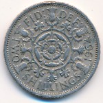 Великобритания, 2 шиллинга (1964 г.)