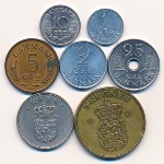 Дания, Набор монет