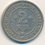 Greenland, 2 kroner, 1922