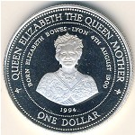 Barbados, 1 dollar, 1994