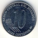 Ecuador, 10 centavos, 2000
