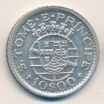 Sao Tome and Principe, 10 escudos, 1951