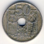Испания, 50 сентимо (1949 г.)