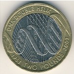 Великобритания, 2 фунта (2003 г.)
