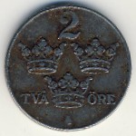 Швеция, 2 эре (1946 г.)