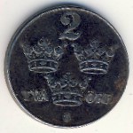 Швеция, 2 эре (1949 г.)