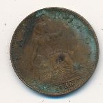 Великобритания, 1 фартинг (1936 г.)