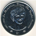 Niue, 1 dollar, 1997