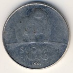 Финляндия, 50 пенни (1991 г.)