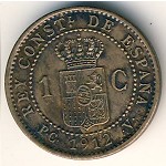 Spain, 1 centimo, 1911–1913