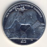 Южная Джорджия и Южные Сэндвичевы острова, 2 фунта (2013 г.)
