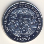 Isle of Man, 1 crown, 1998