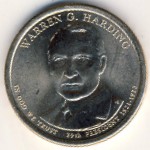 USA, 1 dollar, 2014