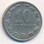 Argentina, 10 centavos, 1896–1942