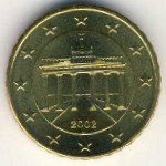 Germany, 10 euro cent, 2002–2006