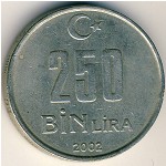 Турция, 250000 лир (2002–2004 г.)