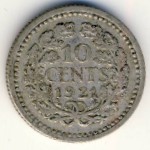 Нидерланды, 10 центов (1921 г.)
