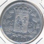 France, 5 francs, 1827–1830