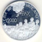 Vatican City, 2000 lire, 2001