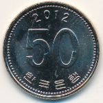 Южная Корея, 50 вон (1987–2012 г.)