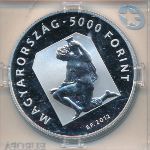 Hungary, 5000 forint, 2012