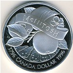 Canada, 1 dollar, 1996