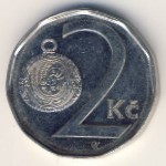 Чехия, 2 кроны (2002 г.)