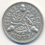Great Britain, 3 pence, 1928&ndash;1936