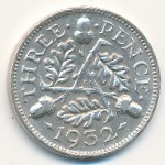 Great Britain, 3 pence, 1932