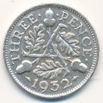 Great Britain, 3 pence, 1932