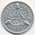 Great Britain, 3 pence, 1932