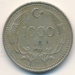 Турция, 1000 лир (1990–1994 г.)