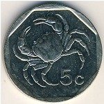 Malta, 5 cents, 1991–2007