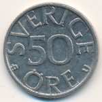 Швеция, 50 эре (1980 г.)