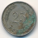 Finland, 25 pennia, 1921&ndash;1940